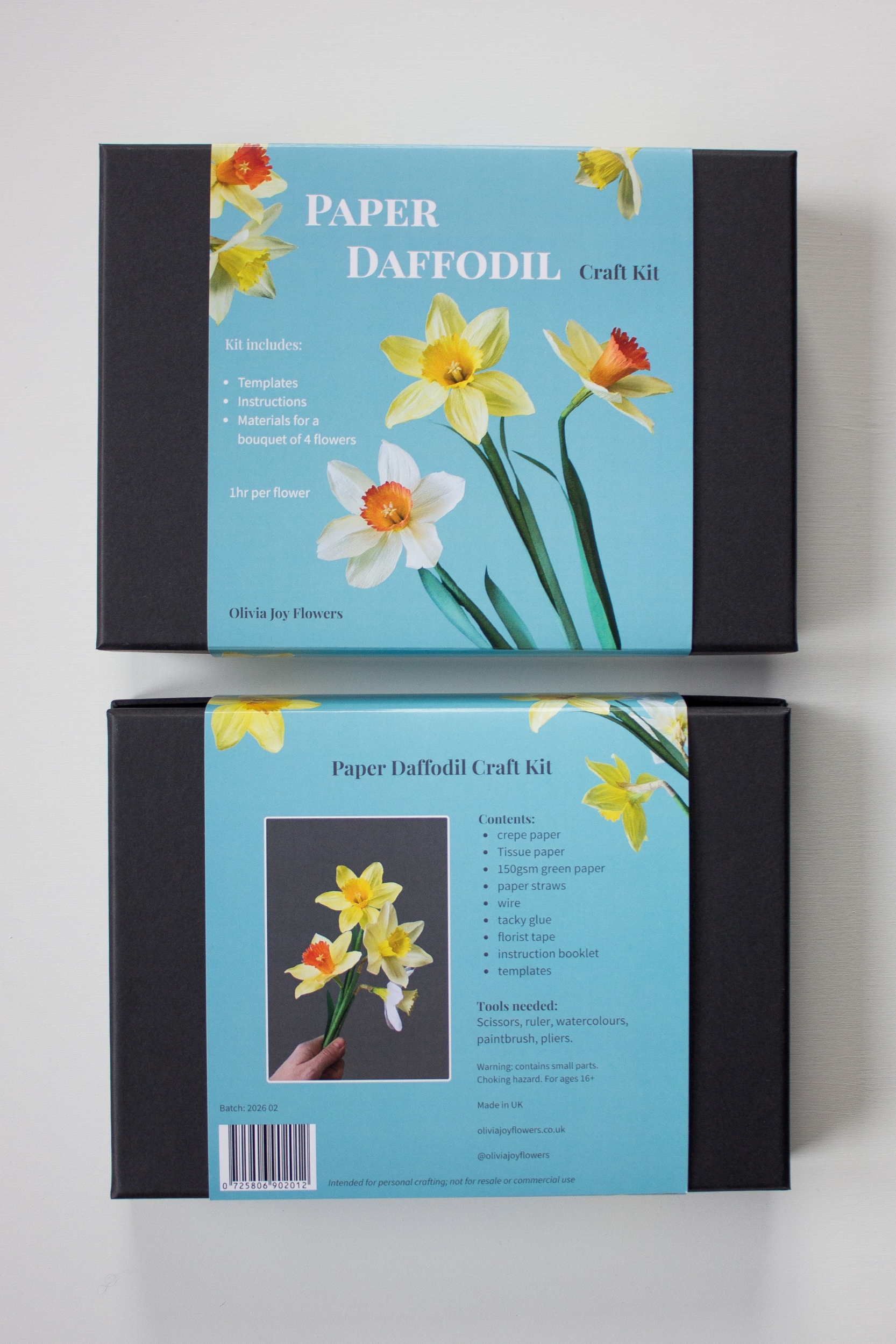 paper daffodil craft kit